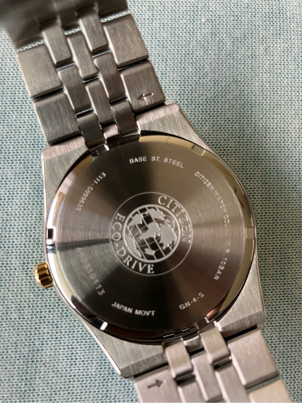 Citizen Corso Eco-Drive BM7334-58L Blue Dial Two-Tone Men’s Watch 40mm NWT - Picture 7 of 8